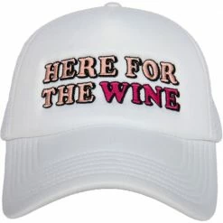 Katydid Here For The Wine Trucker Hat
