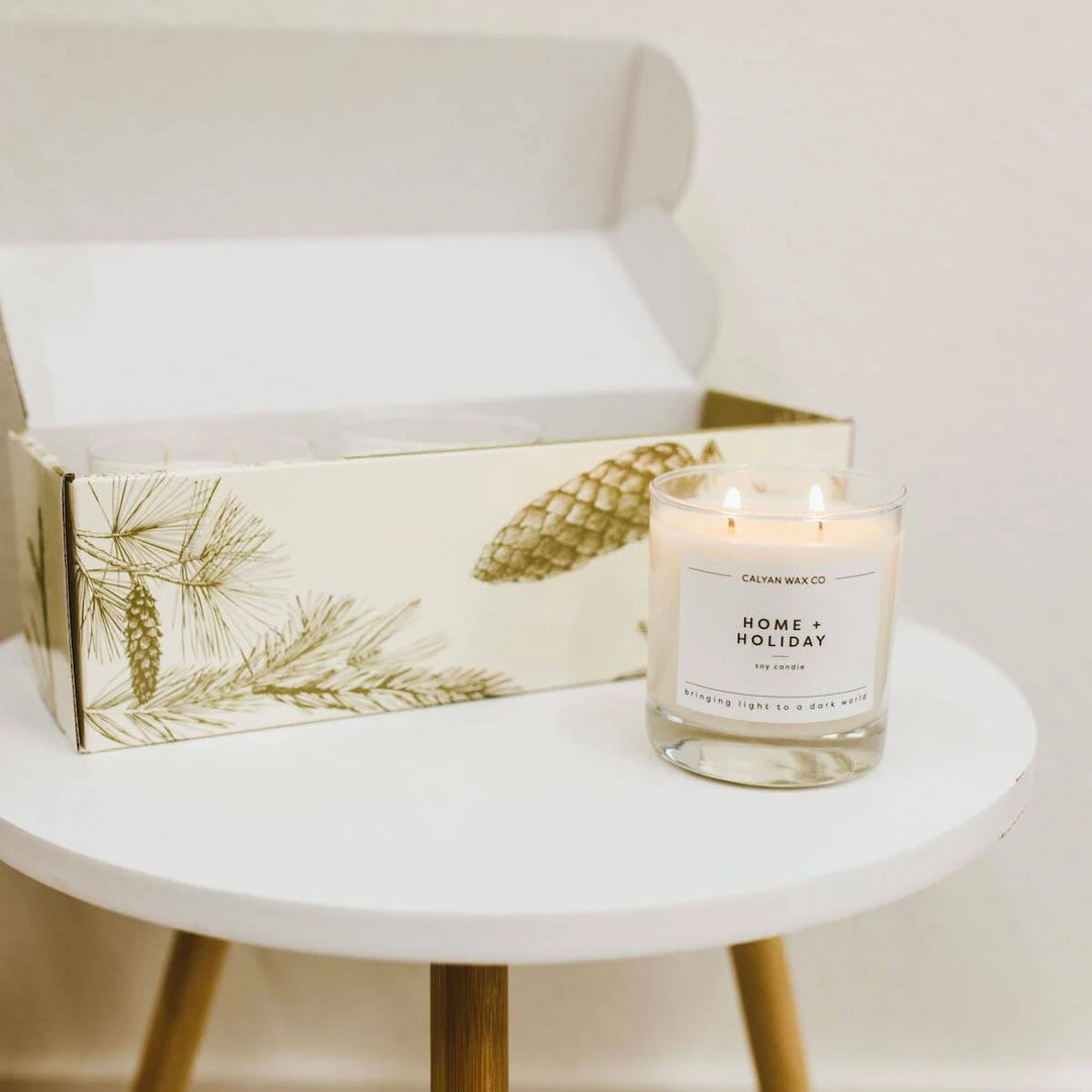 Calyan Wax Holiday Candle Gift Set PERSONAL PAMPERING 5 Calyan Wax Holiday Candle Gift Set PERSONAL PAMPERING