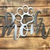 Precision Metal Art Dog Mom Metal Wall Art
