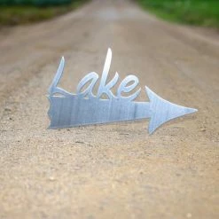 Precision Metal Art Lake Arrow