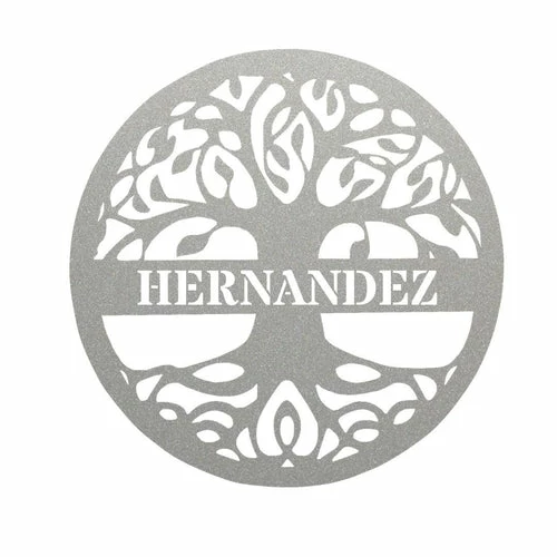 Precision Metal Art Window, Wall & Art Tree Of Life Monogram 6 Precision Metal Art Window, Wall & Art Tree Of Life Monogram