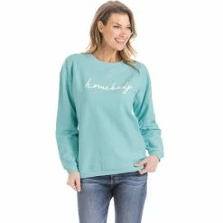 Katydid Homebody Graphic Corded Sweatshirt