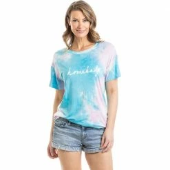 Katydid Homebody Women's Tie Dye Graphic T-Shirt