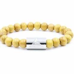 Loe Yellow Jackfruit Wood Bracelet JEWELRY & ACCESSORIES
