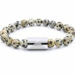 Loe Dalmatian Jasper Bracelet