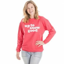 Katydid Up To Snow Good Christmas Corded Sweatshirt