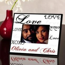 JDS Personalized Valentine's Photo Frame