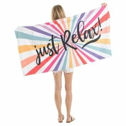 Katydid Just Relax Quick Dry Beach Towel
