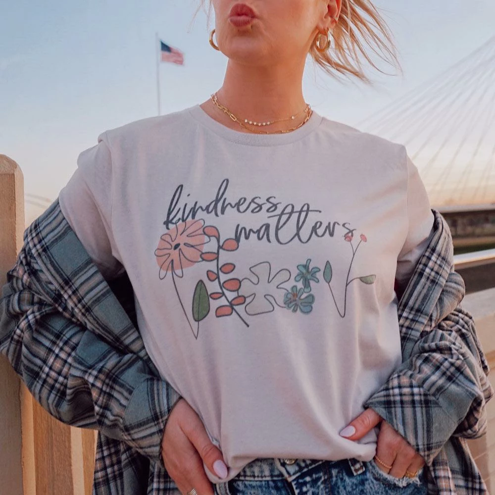 Katydid Kindness Matters Women's T-Shirt 1 Katydid Kindness Matters Women's T-Shirt