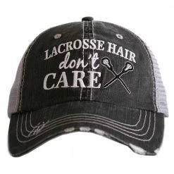Katydid Lacrosse Hair Don't Care Trucker Hat CAPS & HATS