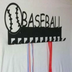 Precision Metal Art Baseball Medal Hanger