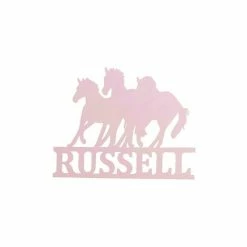 Precision Metal Art Running Horse Monogram 13 Precision Metal Art Running Horse Monogram