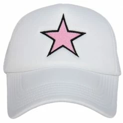 Katydid Pink Star Trucker Hat CAPS & HATS