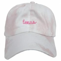Katydid Texas Cursive Tie Dye Baseball Cap CAPS & HATS