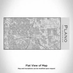 Jace Engraved Insulated Map Bottle - Plano Drinkware