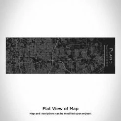 Jace Drinkware Engraved Insulated Matte Black Map Cup - Plano 5 Jace Drinkware Engraved Insulated Matte Black Map Cup - Plano