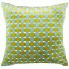 Square Feathers Pond Weave Throw Pillow BED & SOFA