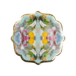 Laura Park Designs Poppy Blue Cocktail Plates TABLE & DRINKWARE