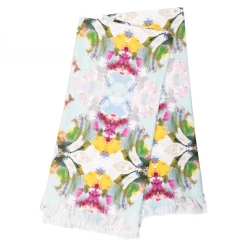 Laura Park Designs Poppy Blue Throw Blanket