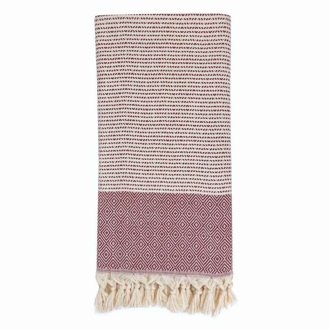 Ariel Diamond Stripe Turkish Towel 3 Ariel Diamond Stripe Turkish Towel