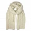 Ariel Chunky Snow Knit Alpaca Scarf JEWELRY & ACCESSORIES