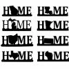 Precision Metal Art State Home Sign Window, Wall & Art