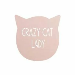 Precision Metal Art Crazy Cat Lady Sign Window, Wall & Art 13 Precision Metal Art Crazy Cat Lady Sign Window, Wall & Art