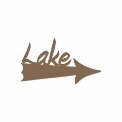 Precision Metal Art Lake Arrow