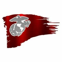 Precision Metal Art Military Branch Tattered Flag Wall Art