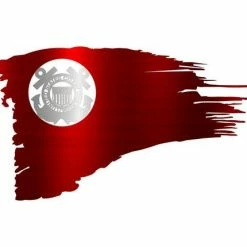 Precision Metal Art Military Branch Tattered Flag Wall Art