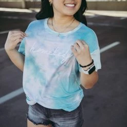 Katydid Homebody Women's Tie Dye Graphic T-Shirt