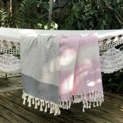 Ariel Diamond Stripe Turkish Towel 13 Ariel Diamond Stripe Turkish Towel