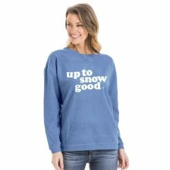 Katydid Up To Snow Good Christmas Corded Sweatshirt