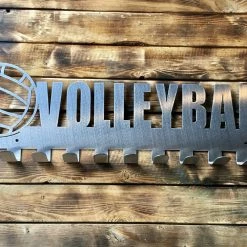 Precision Metal Art Volleyball Medal Hanger Window, Wall & Art