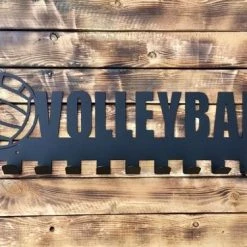 Precision Metal Art Volleyball Medal Hanger Window, Wall & Art