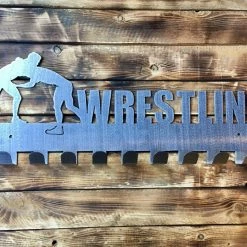Precision Metal Art Wrestling Medal Hanger Window, Wall & Art