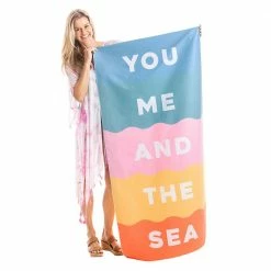 Katydid You Me And The Sea Quick Dry Towel